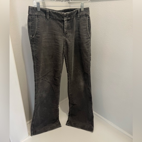 Eddie Bauer: Gray Corduroy Pants - Picture 2 of 5